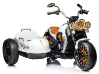 chipolino motocucleta electrica  duo tron elmdt02301wh white