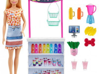 barbie grn75 set de joacă cu păpușă  "fresh bar"