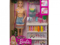barbie grn75 set de joacă cu păpușă  "fresh bar"