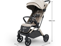kinderkraft Прогулочная коляска nubi 3 бежевый
