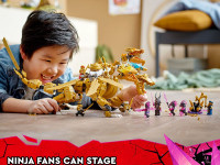 lego ninjago 71774 Конструктор "Золотой Ультра Дракон Ллойда" (989 дет.)