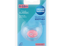 canpol 22/566 suzetă din silicon ortodonta "newborn baby" (6-18m) 1buc.