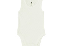 minikin 25170574 Боди-майка "Ажурный листик" (р.74) молочный