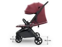 kinderkraft Прогулочная коляска nubi 3 красный