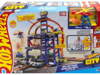 hot wheels jbm74 Игровой набор "Гараж с мега петлей"