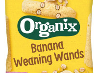 organix pufuleti bio cu aroma de banana (6 luni +) 25 gr.