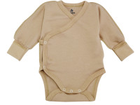 minikin 21370356 Боди длинный рукав (р.56) кофейный