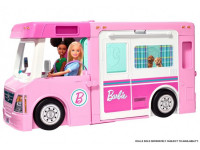 barbie ghl93 set de joc 3-în-1 "camper barbie"