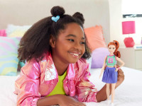 barbie hyt90 papusa barbie "fashionista" sporty chic