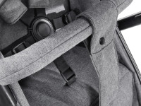hauck carucior pentru gemeni 2in1 atlantic twin melange grey
