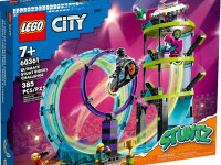 lego city 60361 constructor "ultimate stunt riders challenge" (385 el.)