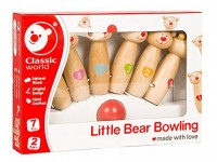 classic world 4125  bowling din lemn "ursi"