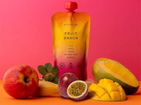 nutrino lab piure "fruit snack" măr-mango-fructele pasiunii-banana (200 gr.)