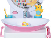 zapf creation 832707 Сhiuvetă interactivă "baby born bath hand wash basin"