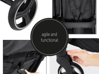 hauck Коляска для двойни swift x duo black