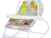 chipolino Шезлонг с музыкой и вибрацией "enjoy" shenj02303di dino (до18кг.)
