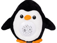chipolino pil02512lpen jucărie de pluș cu proiector și muzică "pinguin"