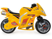 injusa Мото беговел "winner ride-on" жёлтый