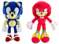 63550 jucarie din plus "sonic the hedgehog" (28 cm) in sort.