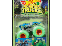 hot wheels hcb50 mașina "monster-truck" strălucește în întuneric (in sort.)