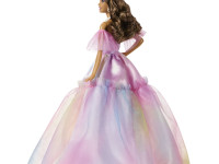 barbie jjx77 păpușa "barbie signature collectible birthday wishes" &icirc;ntr-o rochie curcubeu