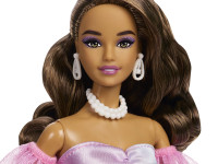 barbie jjx77 păpușa "barbie signature collectible birthday wishes" &icirc;ntr-o rochie curcubeu