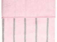 womar zaffiro Плед из хлопка (75х100 см.) полосы/розовый