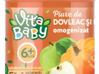 vita baby piure de dovleac și mere (6 luni +) 180 gr.