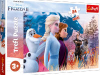 trefl 14298 maxi-puzzle "călătorie magică/frozen" (24 el.)