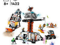 lego city  60434 Конструктор "Космическая база и ракетная платформа" (1422 дет.)