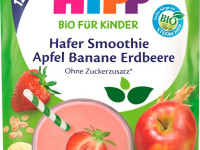 hipp 84006 smoothie mar-banan-căpșună cu ovăz (12 luni+) 120 gr. 