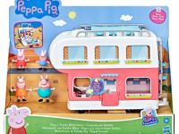 peppa pig f2182 set de joc "camperul familiei peppa"