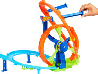 hot wheels jbx65 set de joacă "rapid launch & loop"