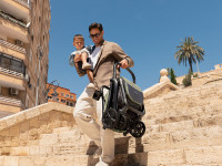 kinderkraft cărucior nubi 3 negru