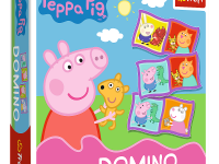trefl 02066 joc de masa "peppa pig: domino"