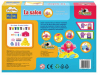 plastelino int3565 set de plastilină "la salon"