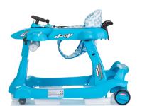 chipolino premergător 3 in 1 "airplane" prap02403bl blue