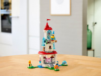 lego super mario 71407 constructor "cat peach suit and frozen tower expansion" (494 el.)