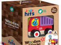 kids hits kh20/016 constructor din lemn "basculantă" (6 el.)