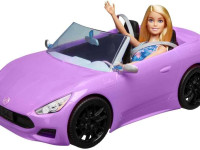 barbie hby29 Игровой набор "Барби на фиолетовом кабриолете"