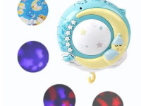 bibiin toys 648a-54 Музыкальная карусель с проектором и пультом розовый