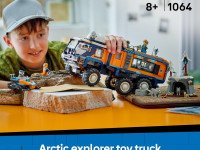 lego city 60471 constructor "camionul laborator științific al exploratorilor arctici" (1517 el.)
