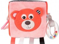 canpol 68/073 jucărie de pluș educativă "cube-ursulet" (coral)