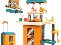 op 200844389 Игровой набор 3-в-1 "Кухня" в чемодане (49 предметов) 