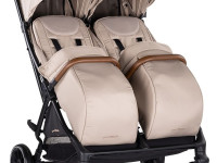 chipolino carucior pentru gemeni twinity kbtt02502tr tiramisu