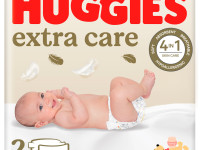 huggies extra care scutece 2 (3-6 kg.) 82 buc.