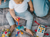 babyono-861 Сенсорная игрушка "Бутылочка" 1581