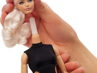 barbie jbh71 Кукла "barbie basics model 02" Блондинка в черном мини-платье