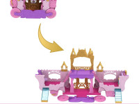 disney princess hwx17 Игровой набор 2 в 1 "Карета-замок с мини куклой"