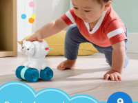 fisher price jdl63 jucăria educativă "ursulețul polar" seria "târăște-te după mine"